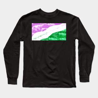 Genderqueer Sky Long Sleeve T-Shirt